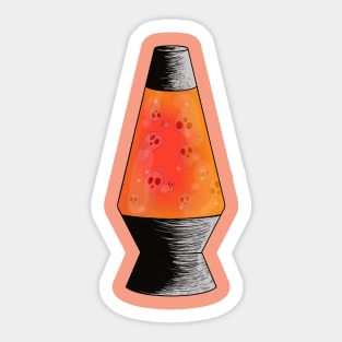 Ghoul lamp Sticker